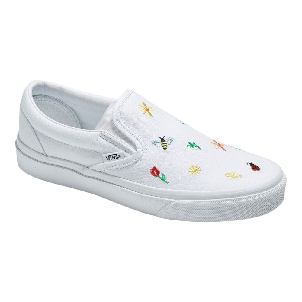 BNIB - Vans Women's Classic Slip On Garden Party Skate Shoes